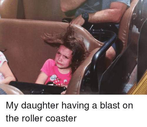 having a blast rollercoaster meme