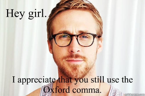 20 Witty Oxford Comma Memes That Highlight The Importance of ...