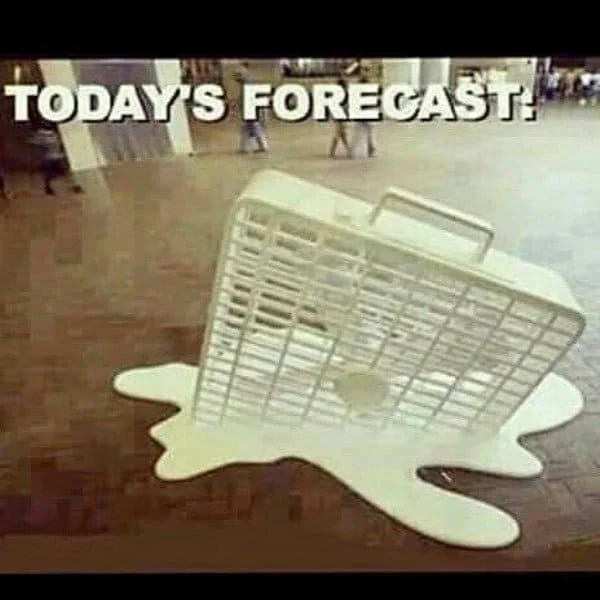hot weather memes