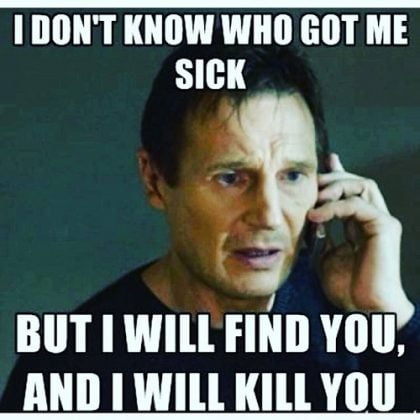 40 Hilarious Memes About Being Sick - SayingImages.com