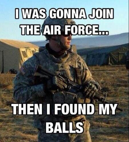 Air force vs army