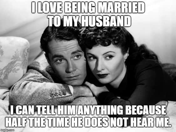 I love being married with my husband meme