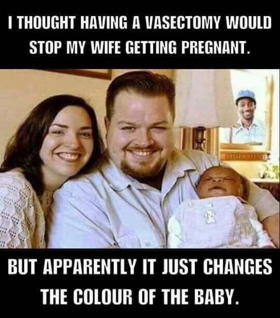 And wife pregnant cheated got 