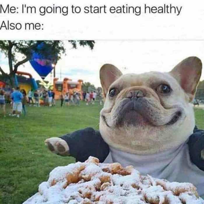 20 Funny Life Changing Eating Healthy Memes - SayingImages.com