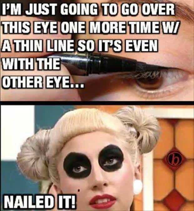 30 Hilarious Makeup Memes That Are Way Too Real 8475