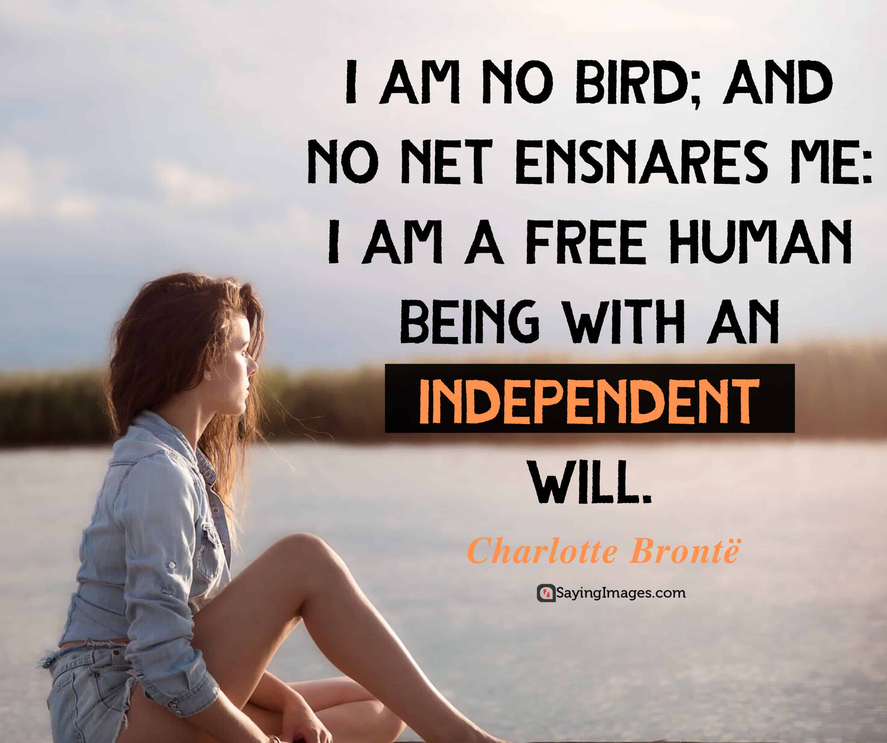 independence bronte quotes