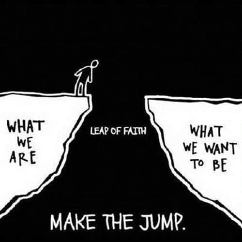 inspirational make the jump memes