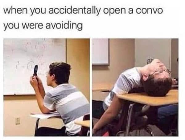introvert open a convo meme