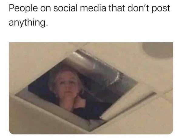 introvert social media meme