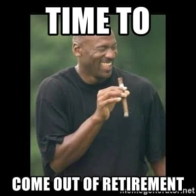 retirement meme