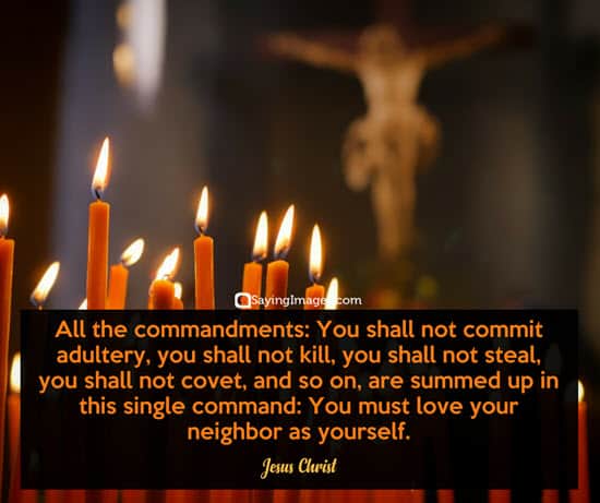 jesus christ commandments quotes