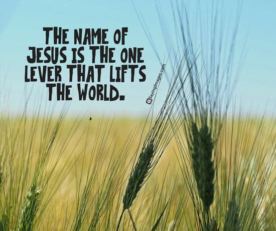 jesus christ the name quotes