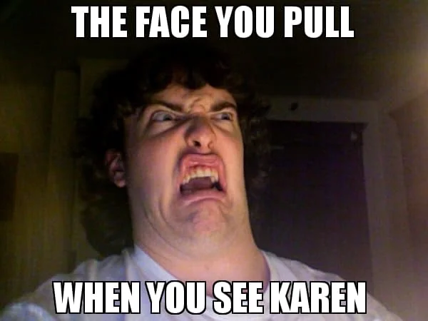 karen face meme