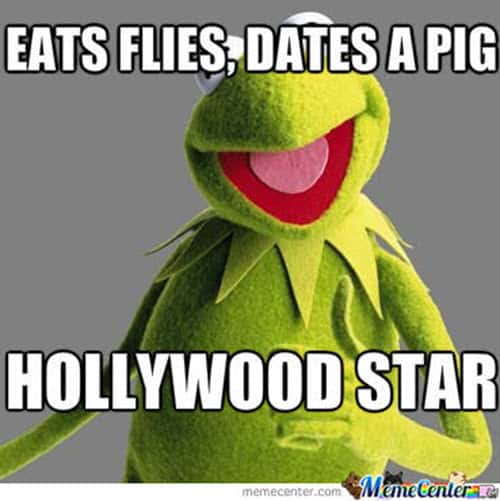 kermit the frog hollywood star memes