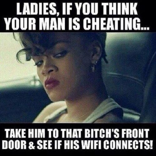 ladies cheating memes