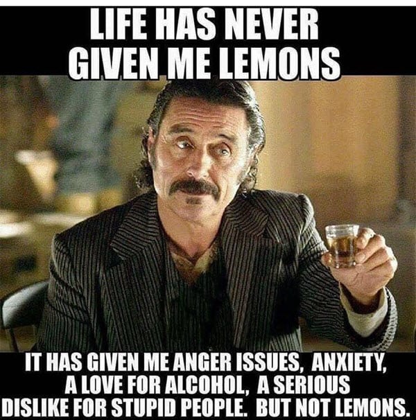 life sucks lemons meme