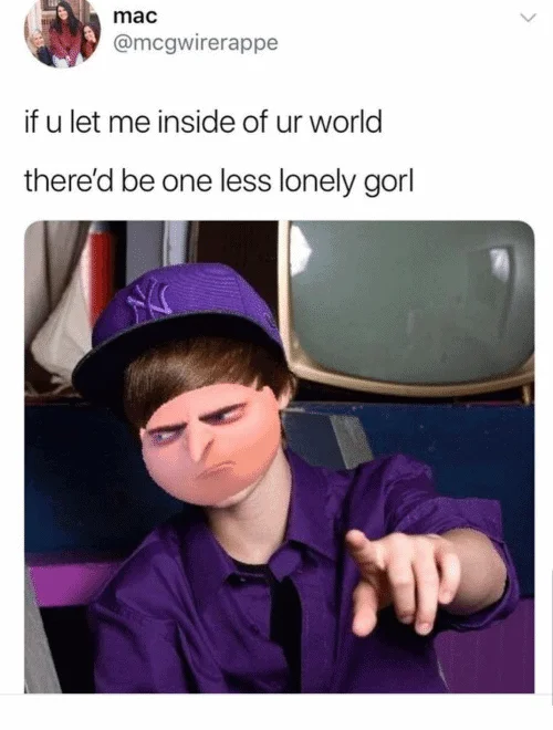 lonely gru meme