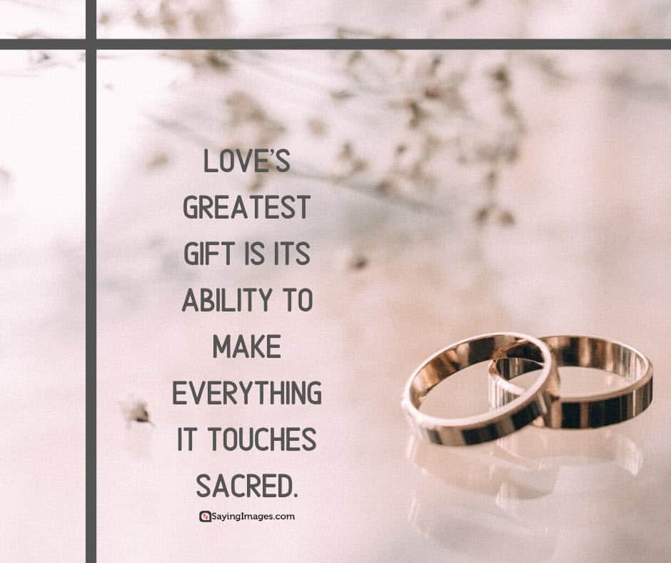 love sacred quotes
