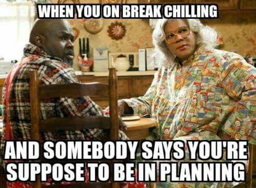 madea break chilling meme