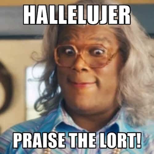 madea hallelujer meme