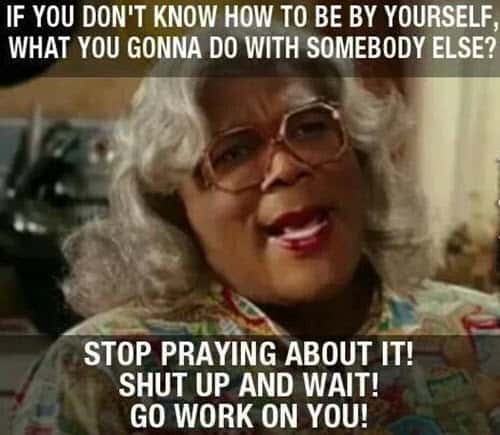 madea how to be yourself meme