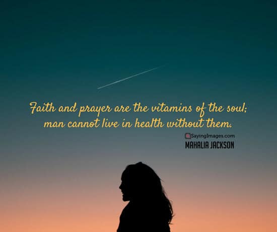 mahalia jackson faith quotes