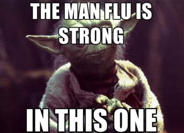 man flu is strong meme