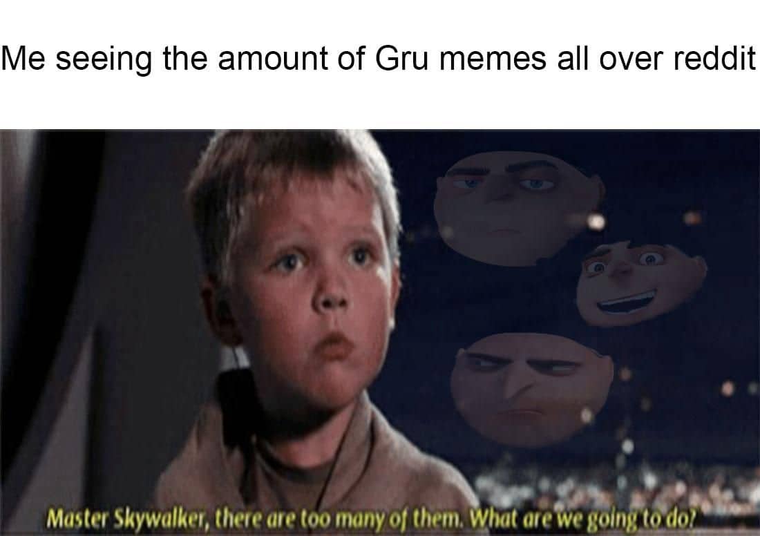 many gru meme