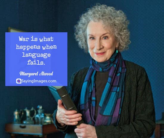 margaret atwood war quotes