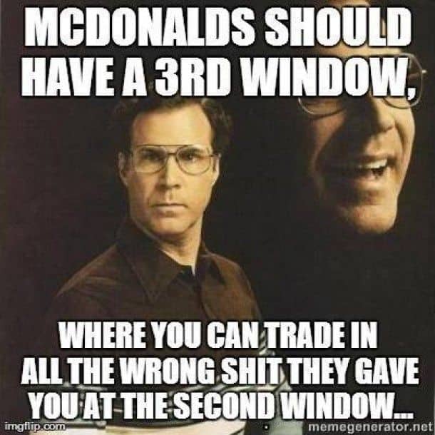 mcdonalds trip meme