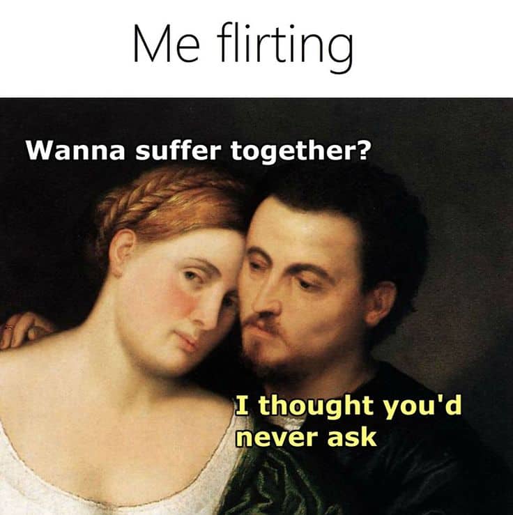 Are You Flirting With Me Meme Examples