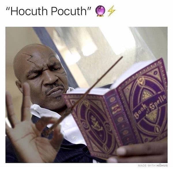 mike tyson hocuth pocuth memes