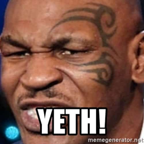 mike tyson yeth memes