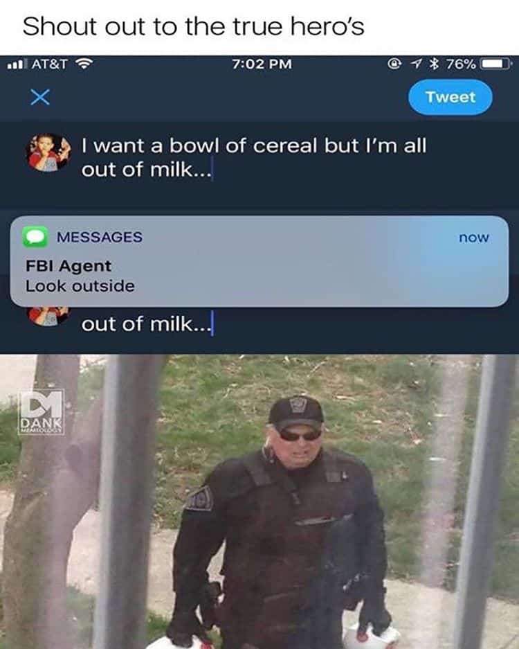 milk fbi agent meme