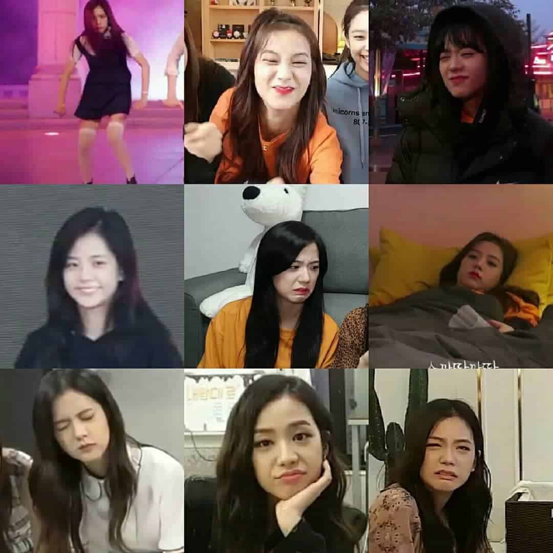 mood board jisoo meme