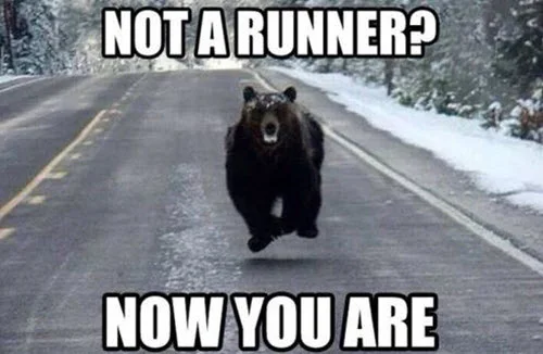 motivational not a runner memes