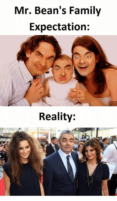 mr bean family