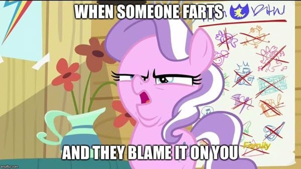 my little pony farts meme
