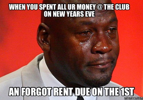 new year forgot meme