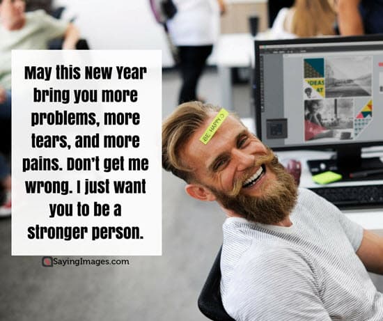 new year funny message