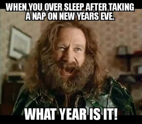 new year over sleep meme