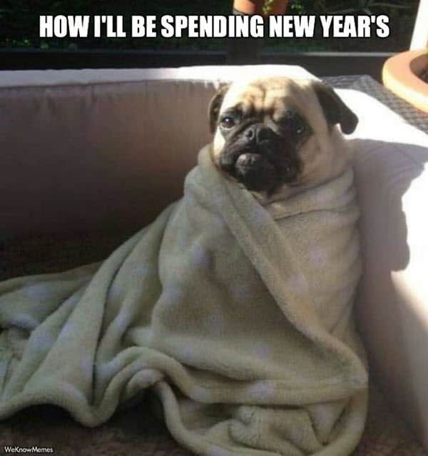 new year spending meme