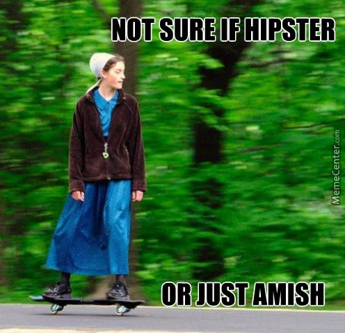 amish motorboat meme