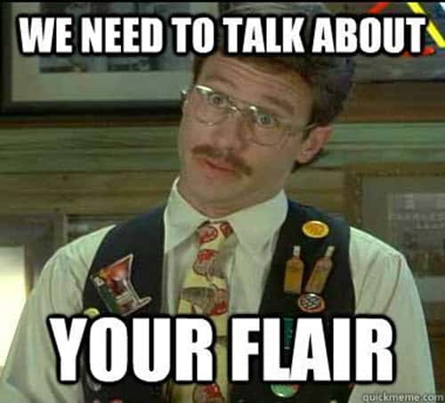 office space flair meme