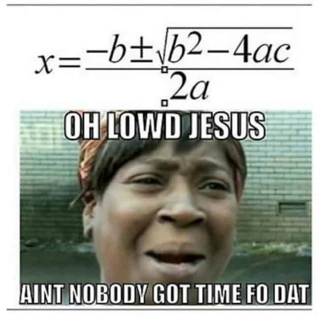 meme about math homework