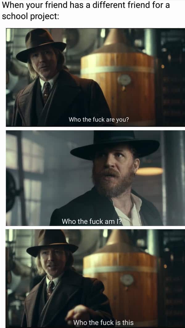 peaky blinders different friend memes