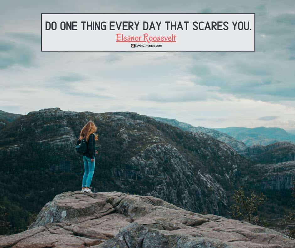 positive inspirational scares quotes about life