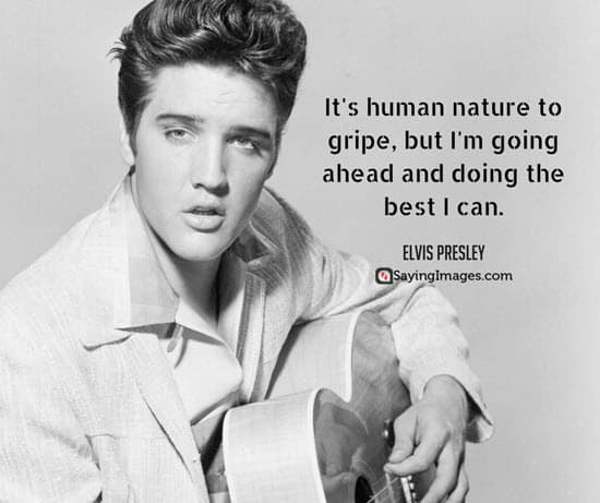 quote from elvis presley