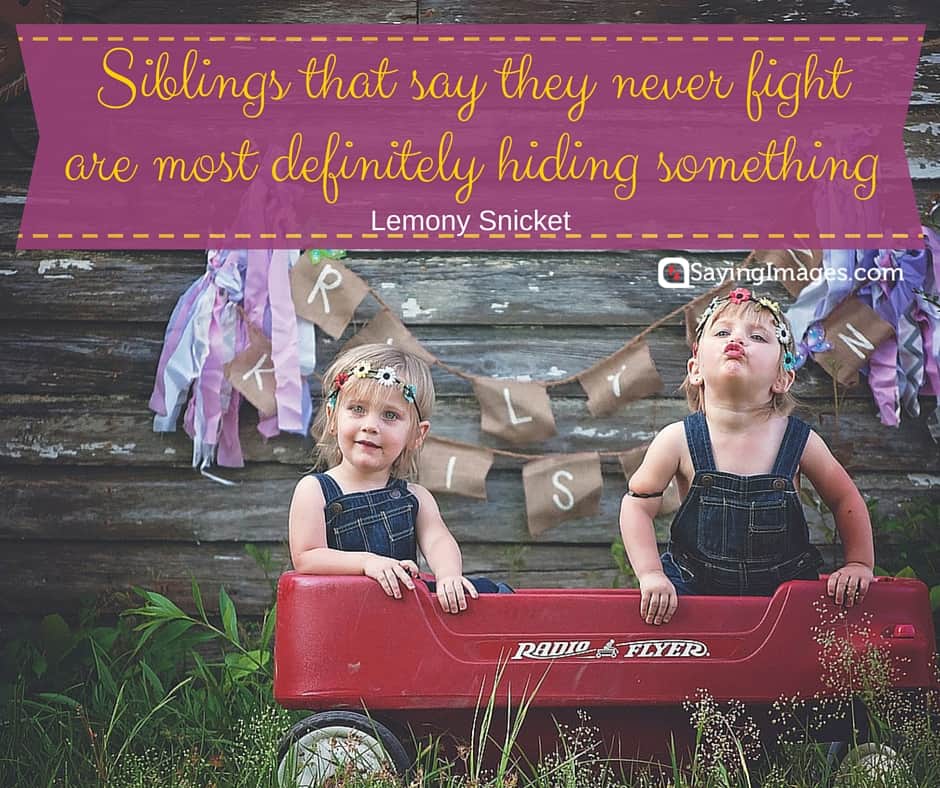 Wonderful Siblings Quotes To Make You Feel Extra Grateful SayingImages Com