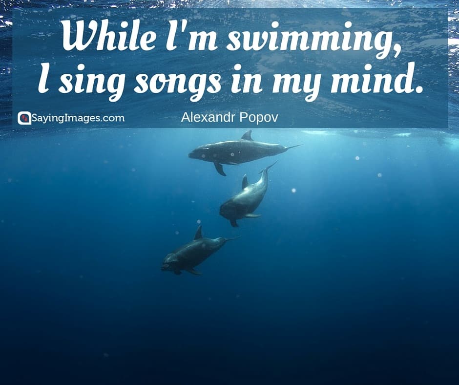 swimming quotes short